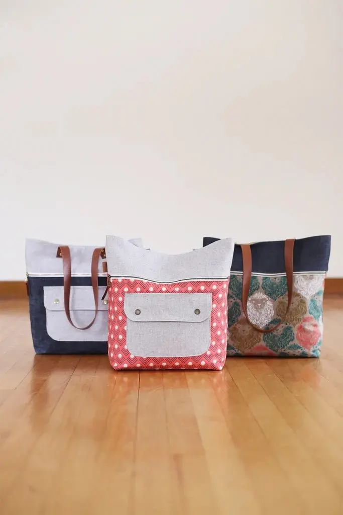 Noodlehead Caravan Tote And Pouch 1