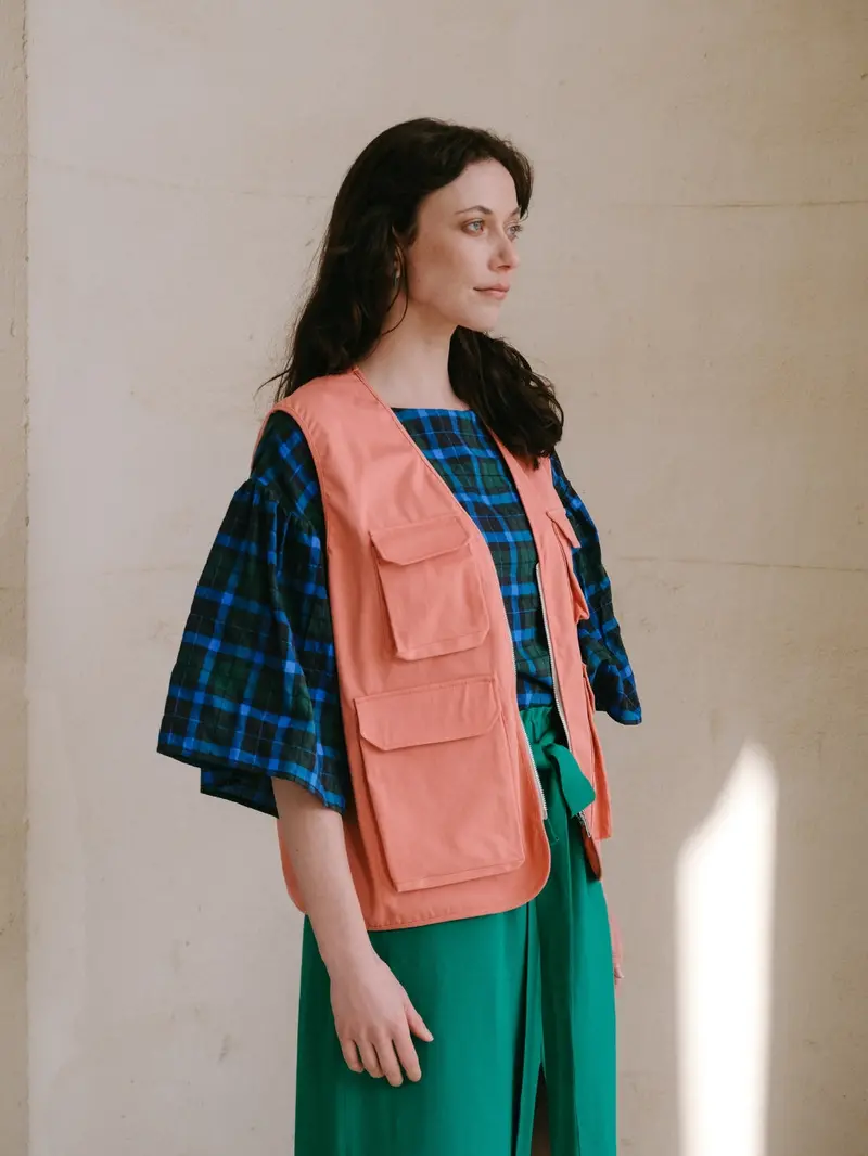 Notches Benly Utility Vest - Printed Copy Shop (+£7.00) 1