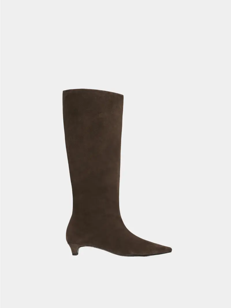 Novelda Brown Suede Boot 1