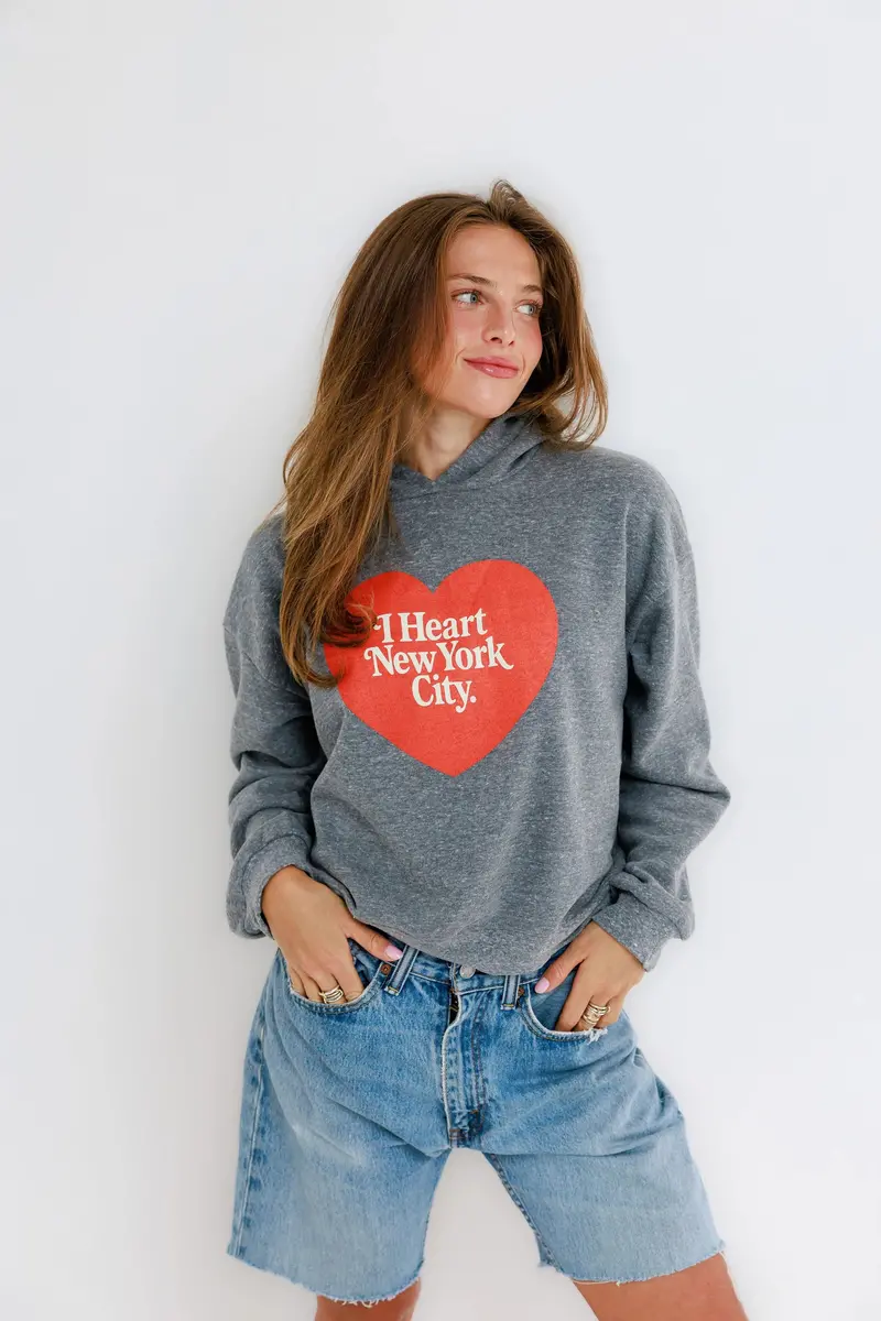 Nyc Heart Hoodie 1