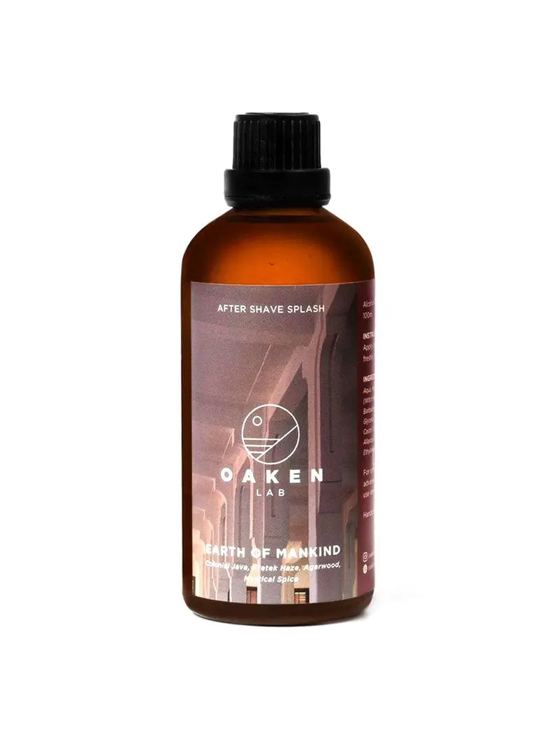 Oaken Lab Aftershave Splash Earth Of Mankind 100Ml 1