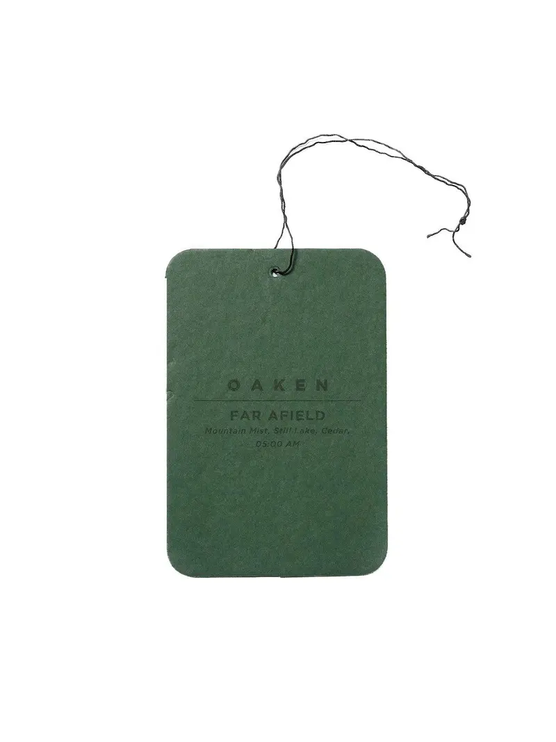 Oaken Lab Car Scent Tag Far Afield 1