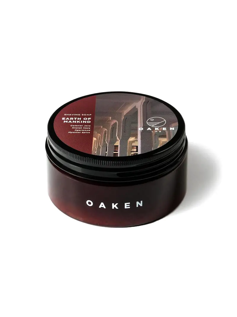 Oaken Lab Shaving Soap Earth Of Mankind 114G 1
