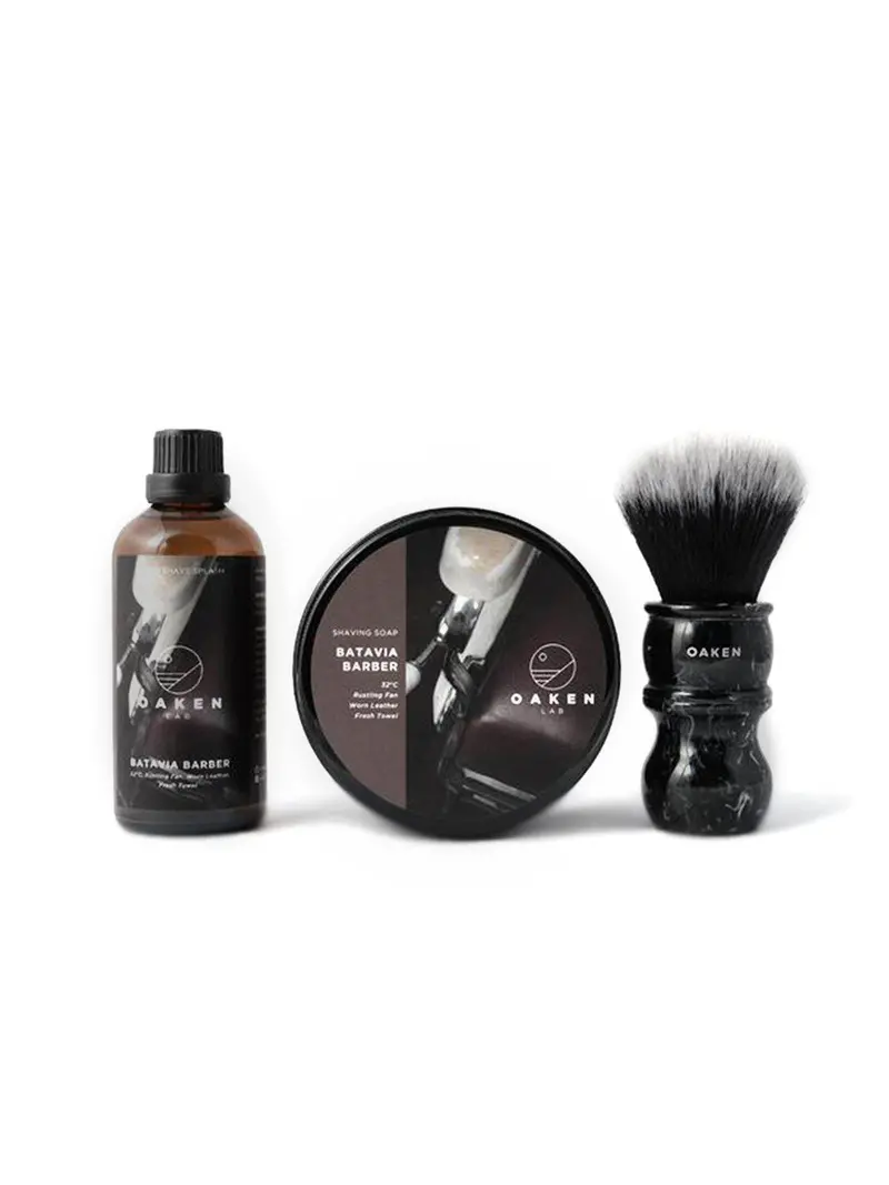 Oaken Lab Starter Set Gift Box Batavia Barber 1
