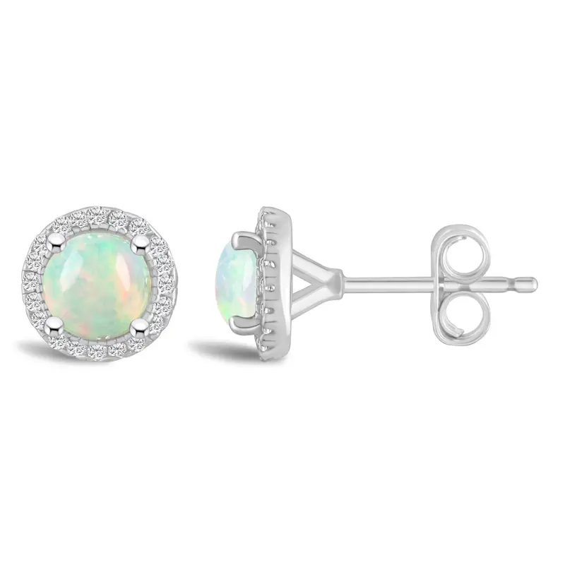 October Mystique Opal Earrings 1