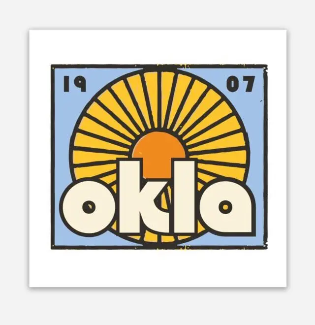 Oklahoma Sun Decals 1