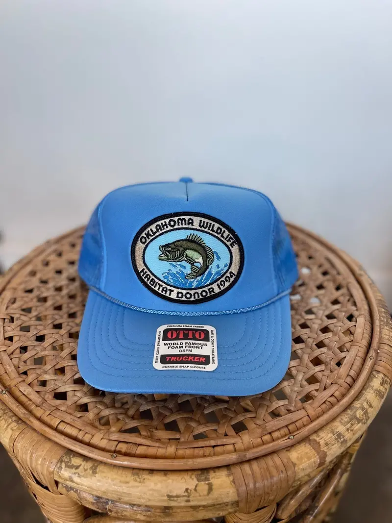 Oklahoma Wildlife Patch Hat 1