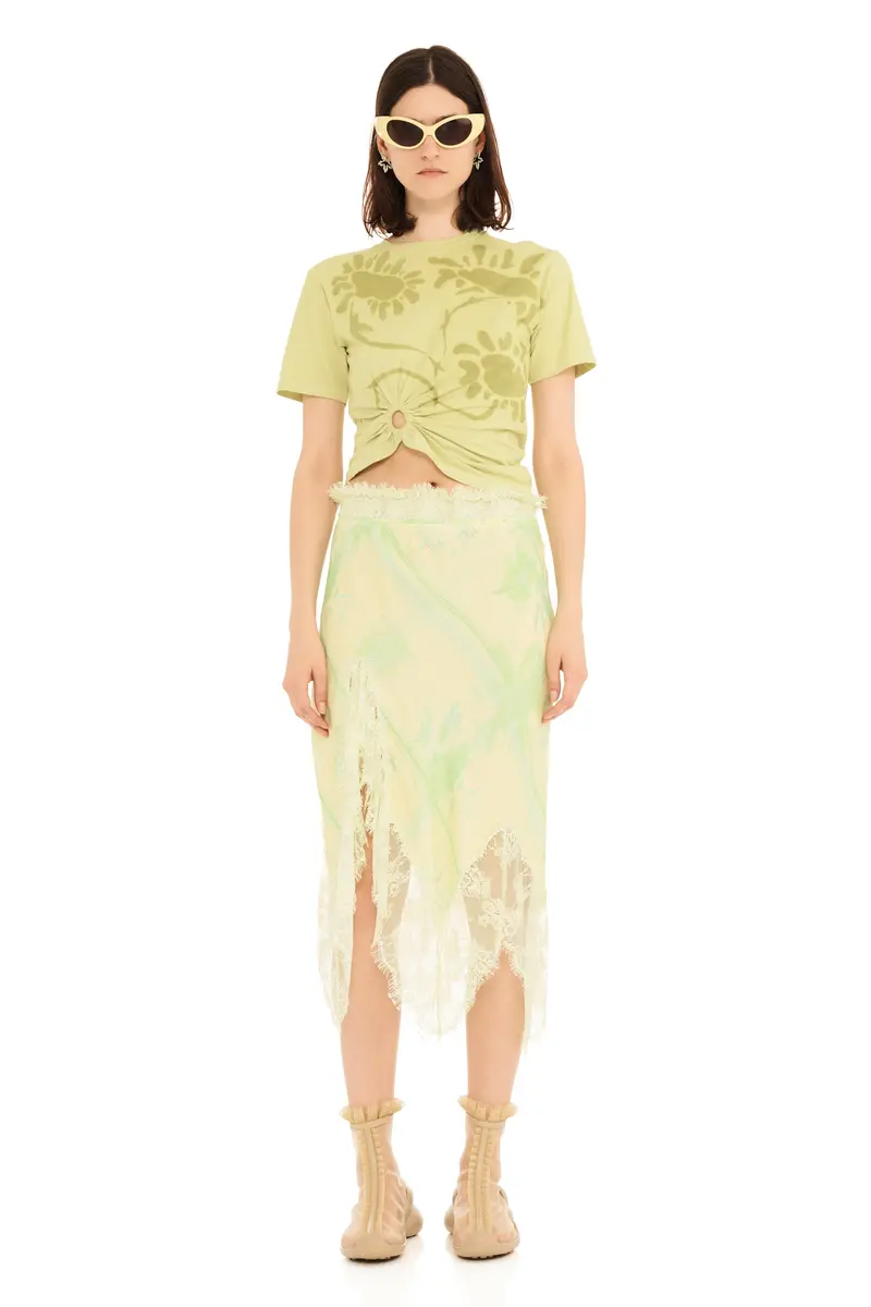Olive Daisy Ring Tee 1
