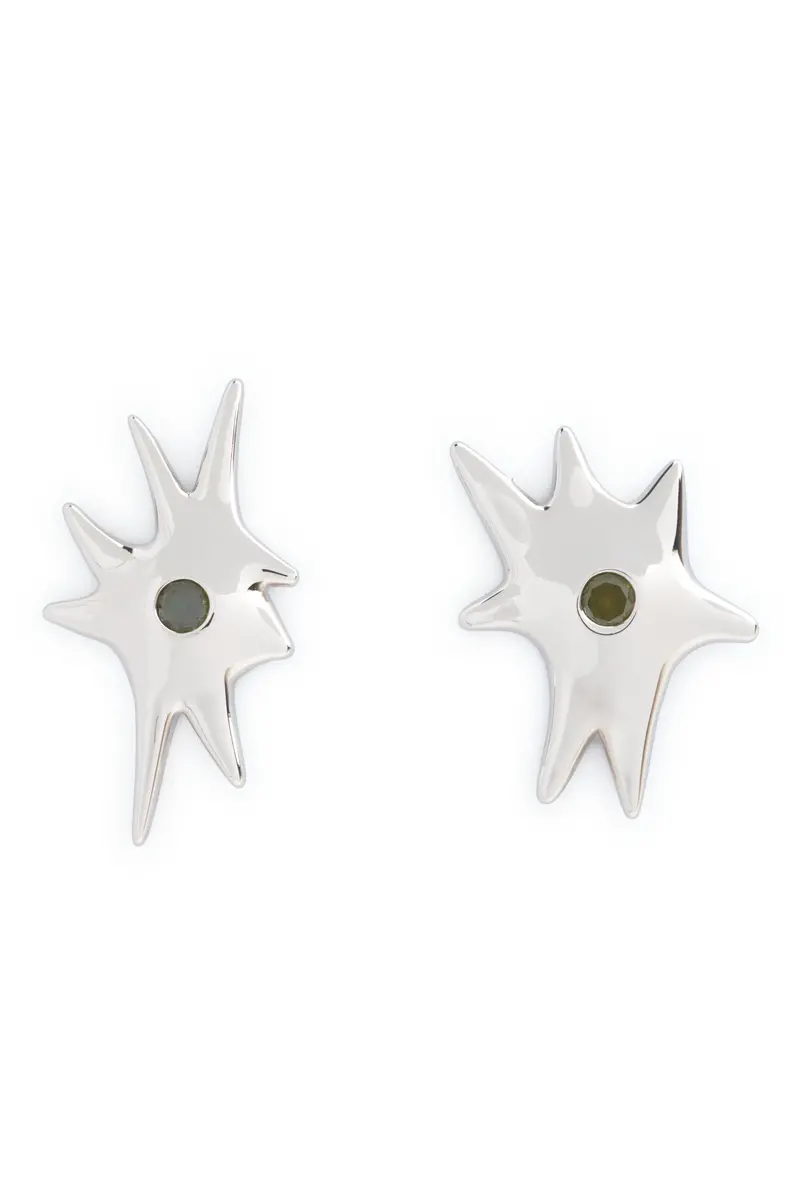 Olive Mini Celeste Earrings 1