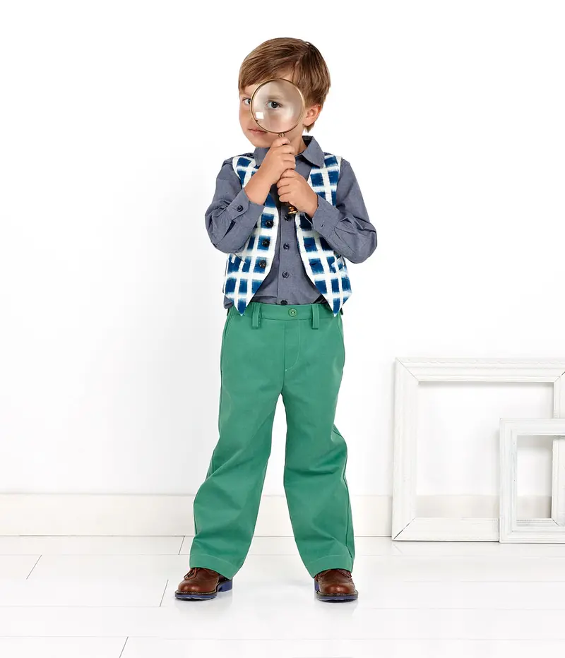Oliver + S Art Museum Vest And Trousers 1
