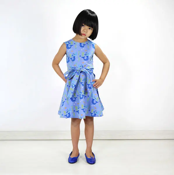 Oliver + S Baby/Child Cartwheel Wrap Dress 1