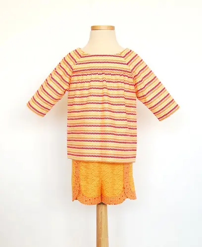 Oliver + S Class Picnic Blouse & Shorts Pdf 1