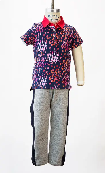 Oliver + S Parachute Polo And Sweatpants 1