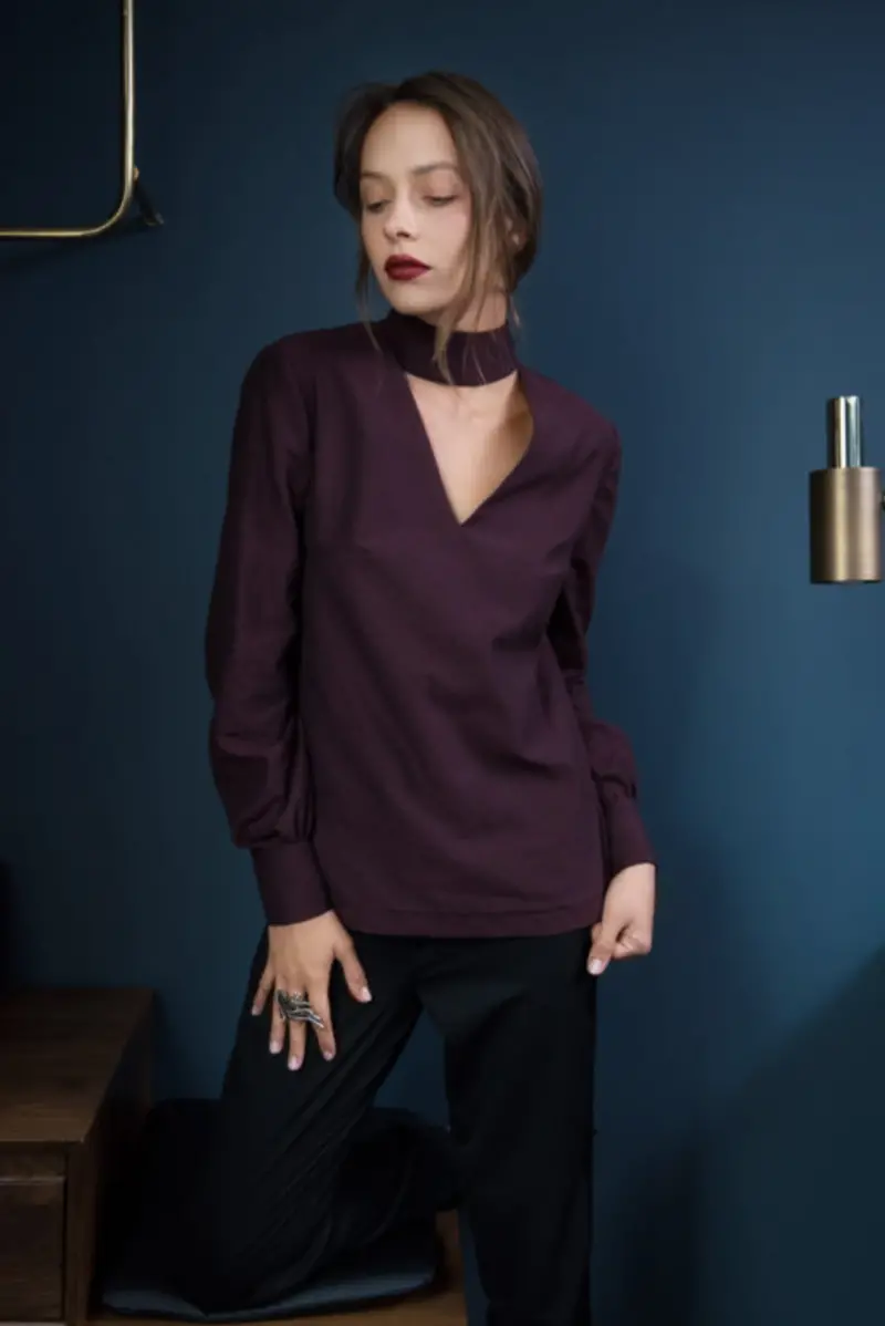 Orageuse Prague Blouse - Printed Copy Shop (+£7.00) 1