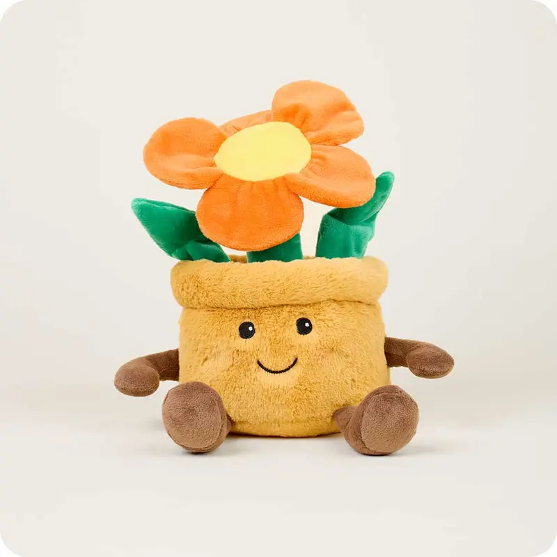Orange Flower Pot Warmies 1