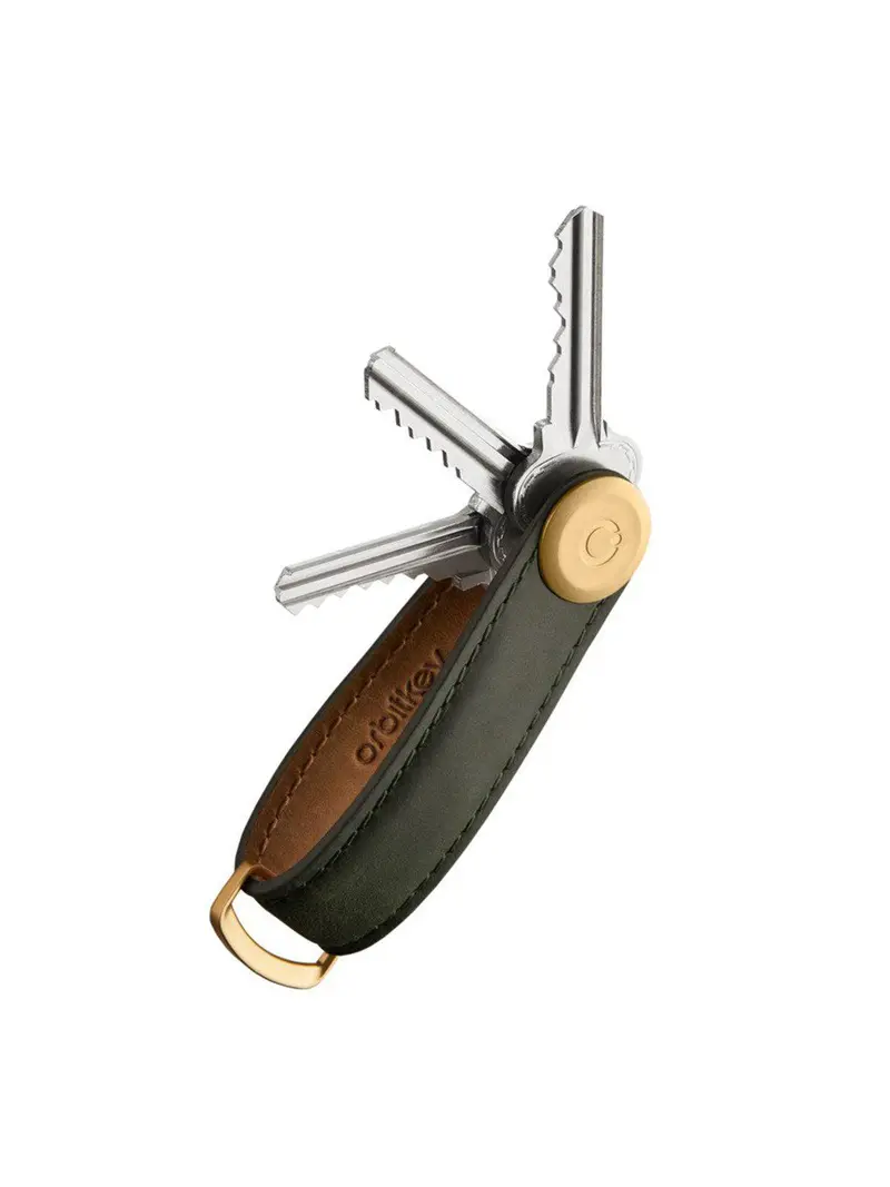 Orbitkey Crazy Horse Leather Forest Green/Green 1