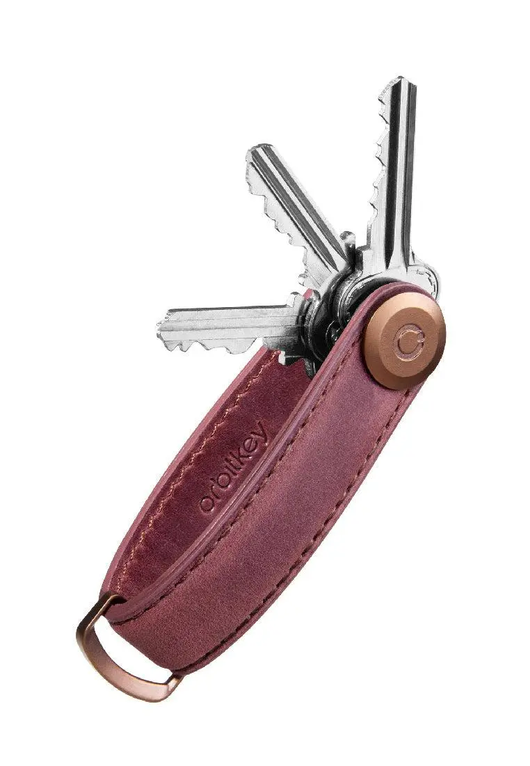 Orbitkey Crazy Horse Leather Mulled Wine 1