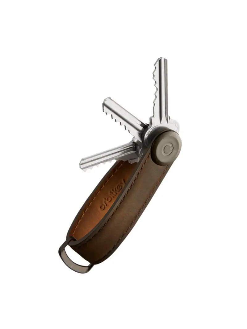 Orbitkey Crazy Horse Leather Oak Brown/Brown 1