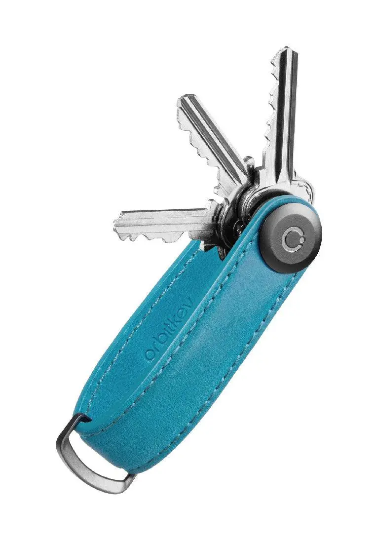 Orbitkey Crazy Horse Leather Teal 1