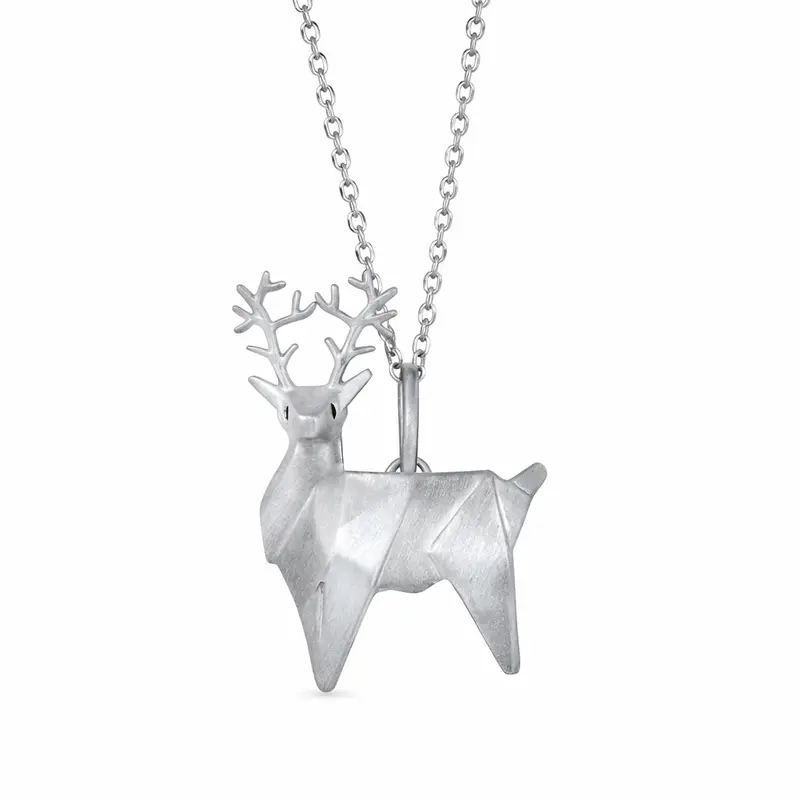 Origami Reindeer Pendant 1