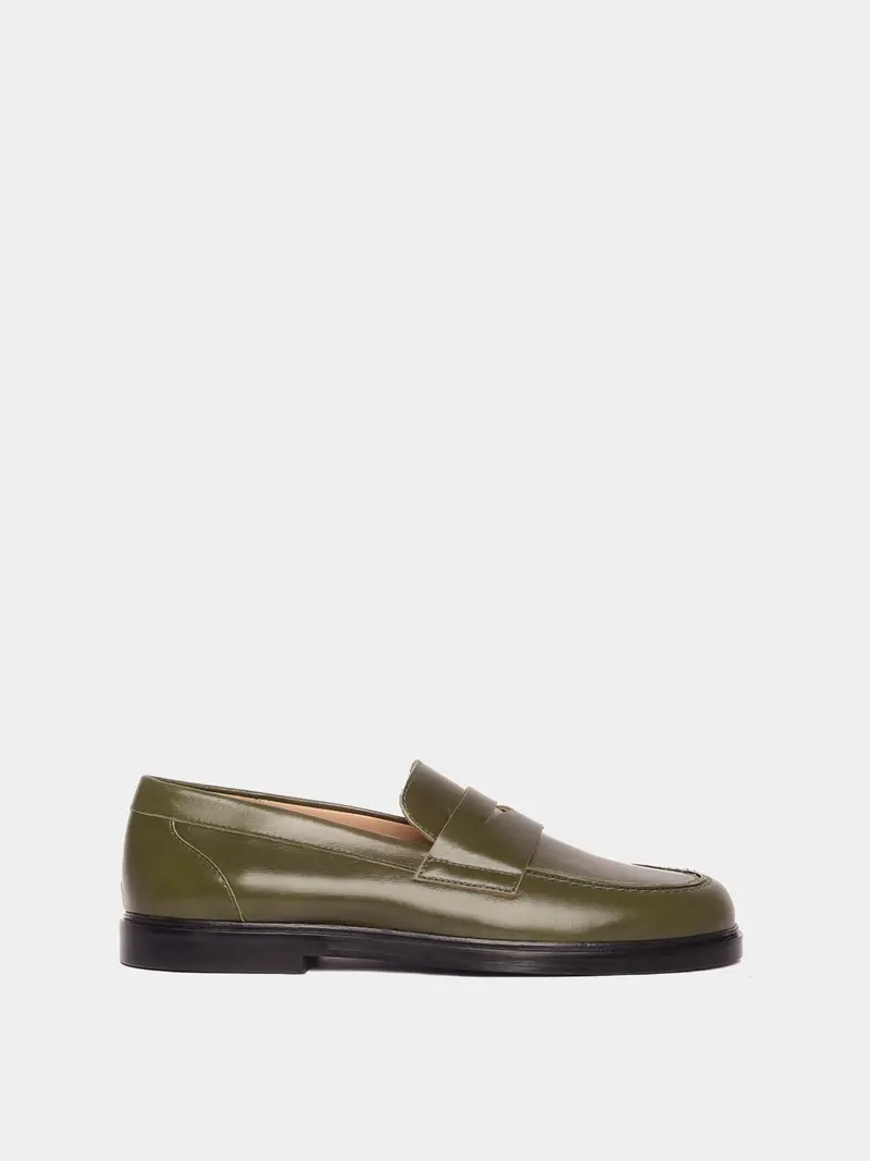 Orio Olive Loafer 1