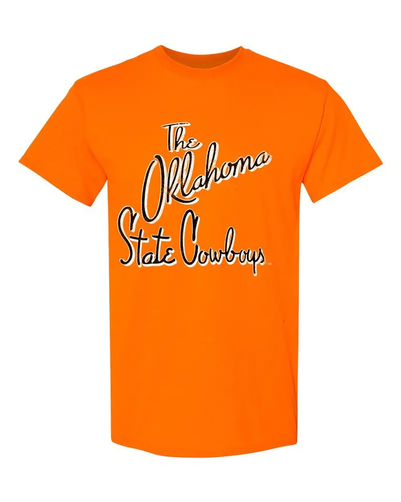 Osu Cowboys Beverly Orange Tee 1