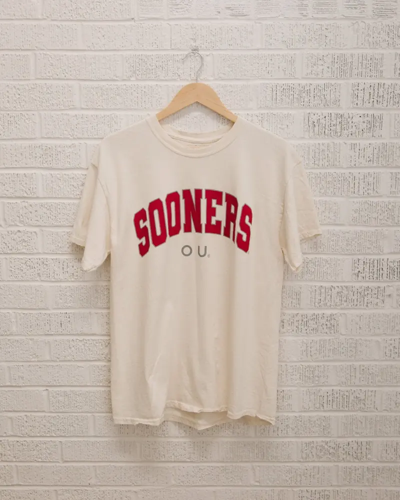 Ou Filled Gault Off White Thrifted Tee 1