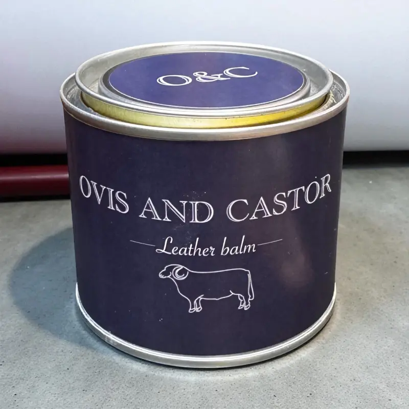 Ovis & Castor Leather Balm 2