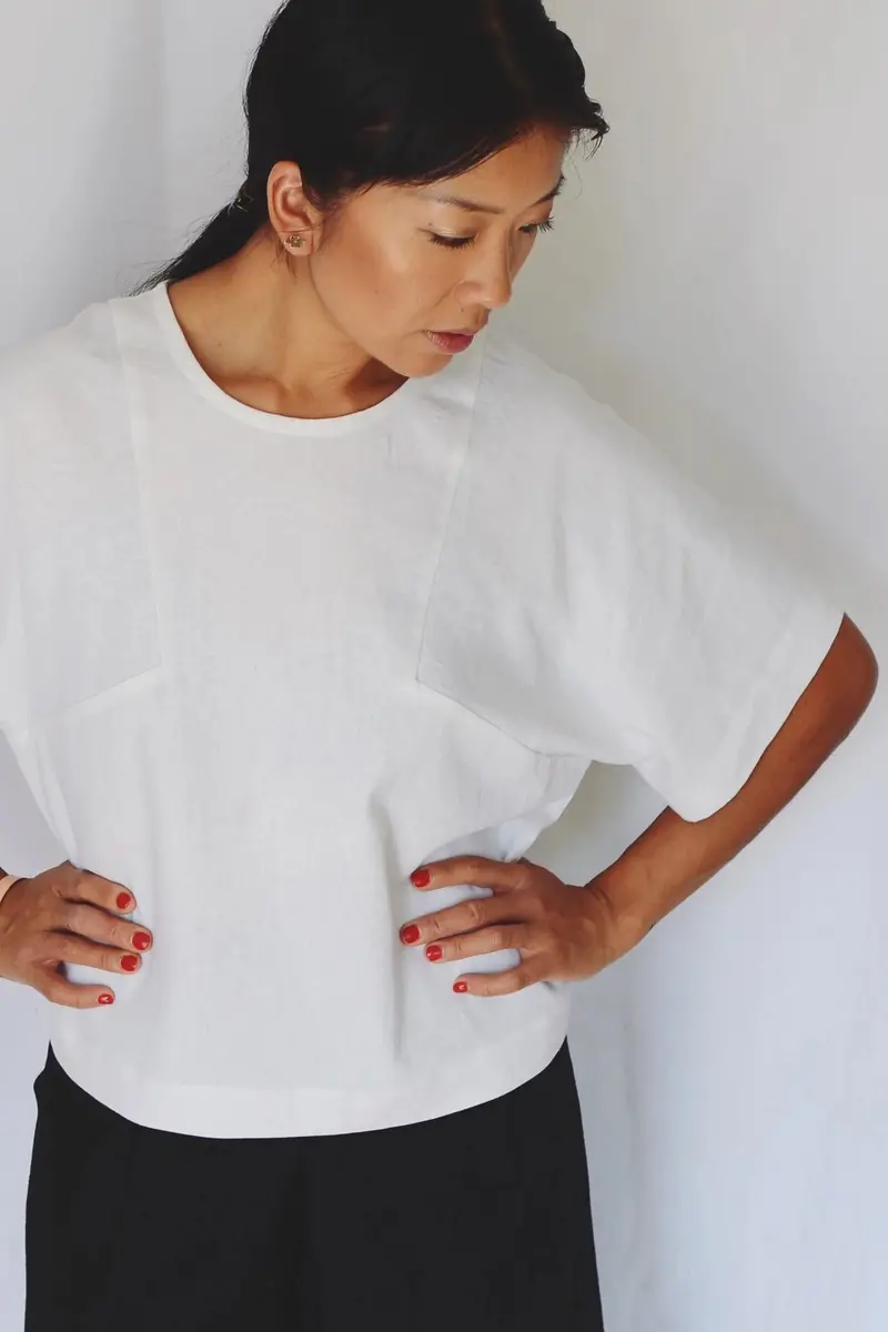 Paper Theory Patterns Block Tee - Printed Copy Shop (+£5.00) 1