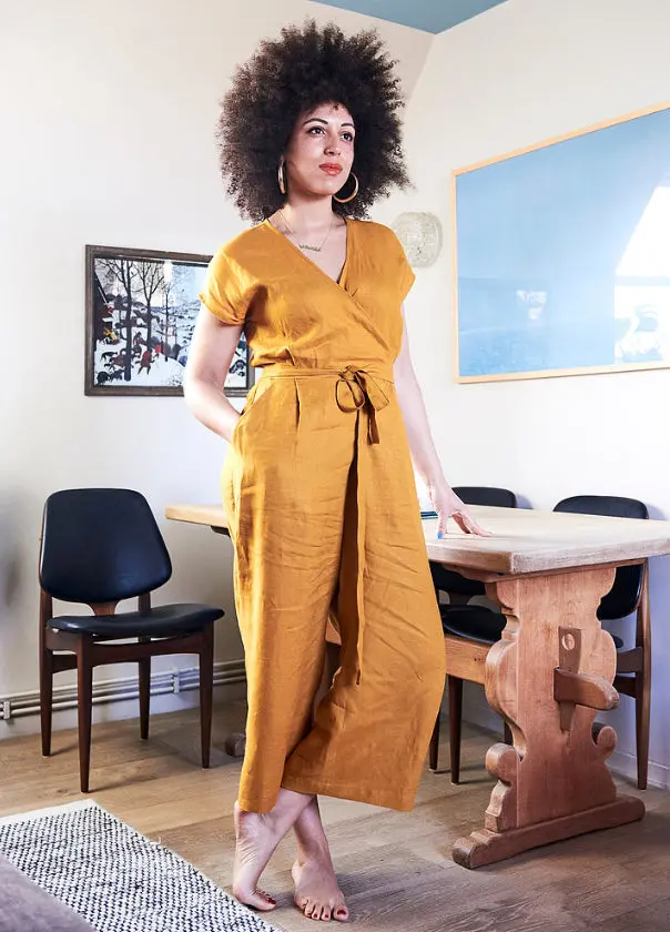 Paper Theory Patterns Zadie Jumpsuit - Printed Copy Shop Sizes 6 - 20 (+£7.00) 1