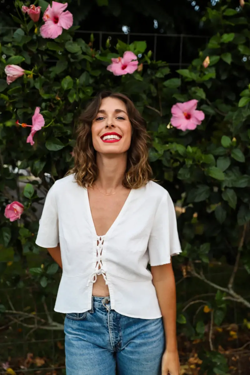 Paradise Patterns Plumeria Top 1