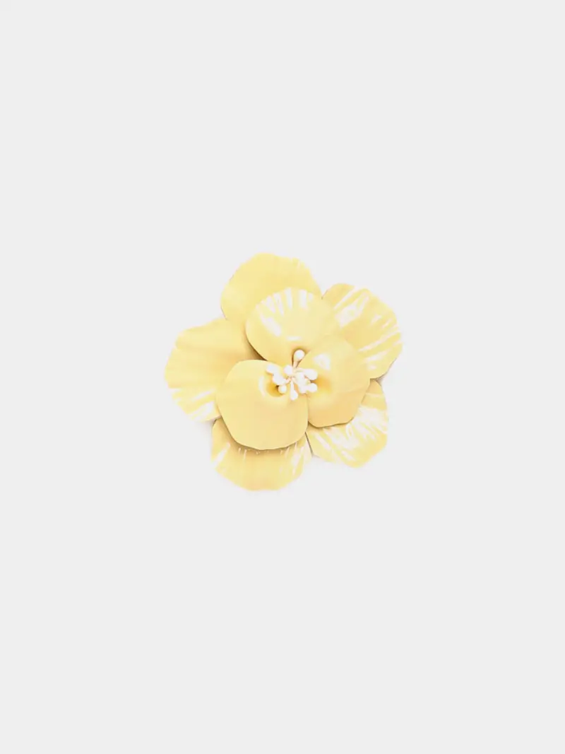 Patent Flower Clip Butter 1