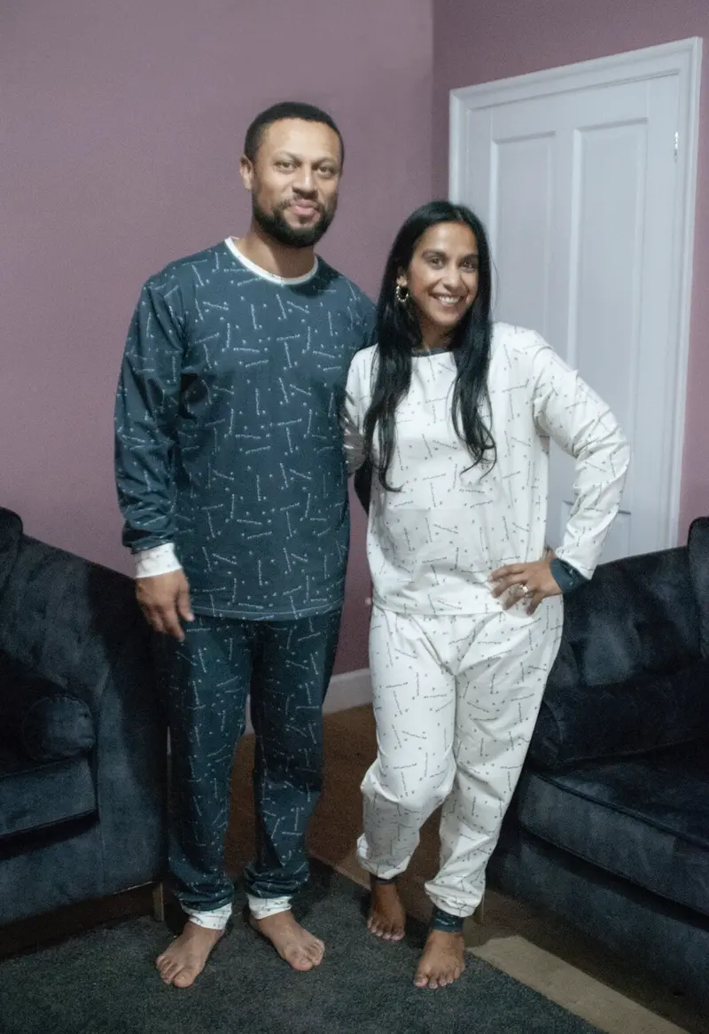 Pattern Paper Scissors Women's Perri Pjs - Printed Copy Shop (+£7.00) 1
