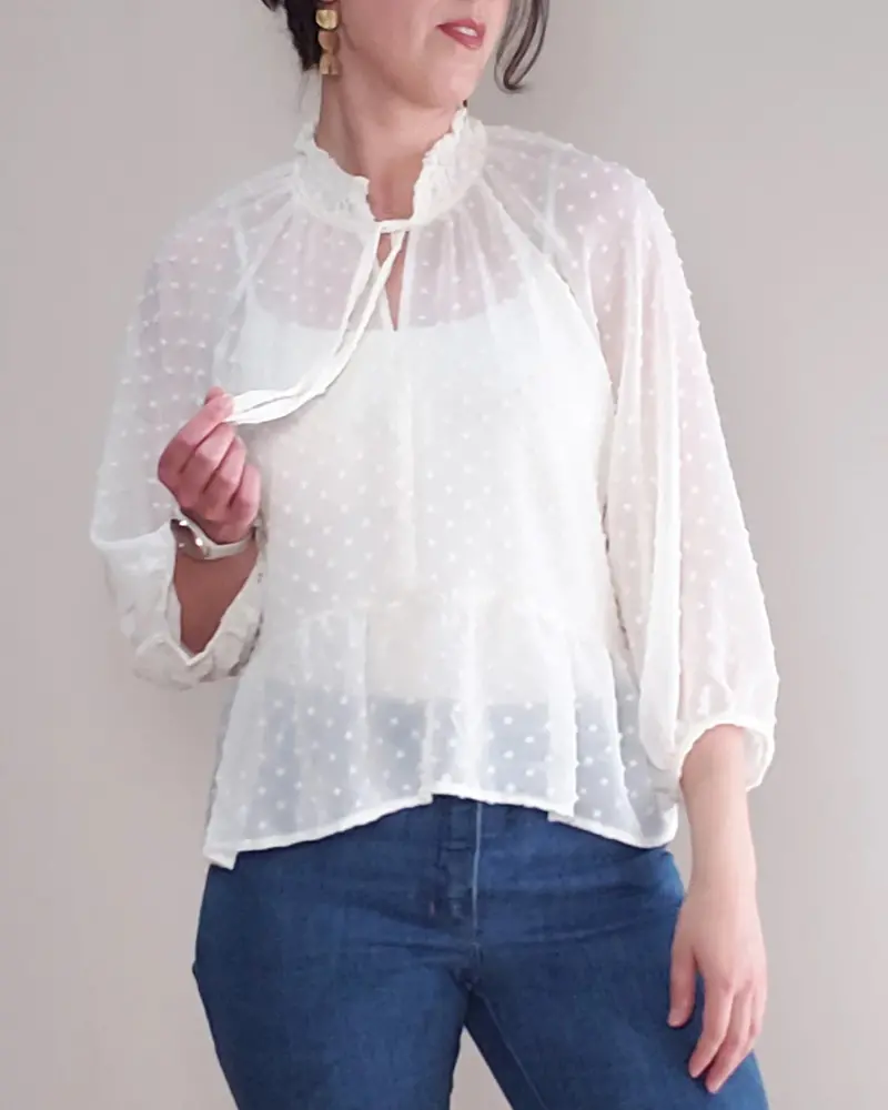 Pattern Scout Poppy Blouse - Printed Copy Shop B Cup (+£7.00) 1