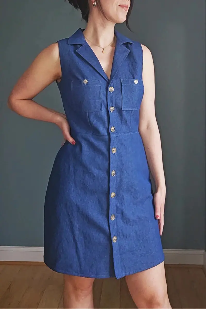 Pattern Scout Vivi Blouse And Dress - Printed Copy Shop C Cup (+£7.00) 1