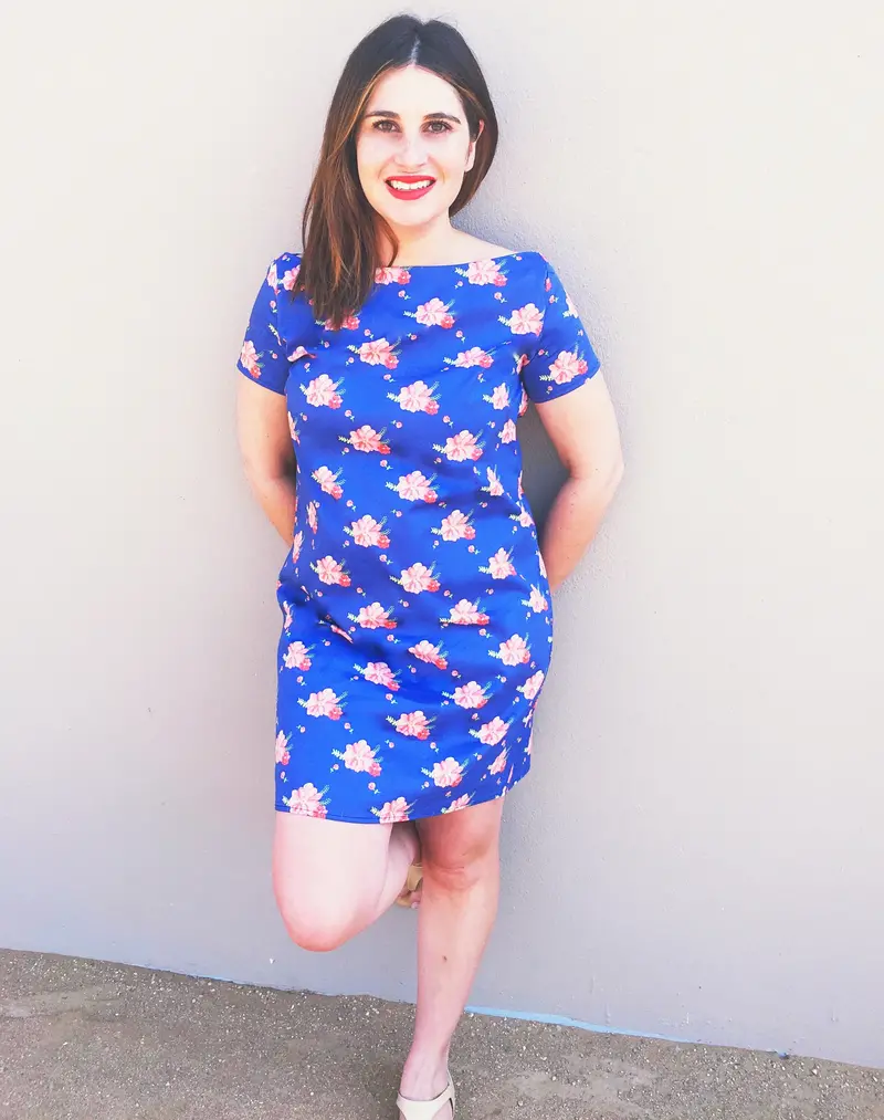 Pattern Sewciety Audrey Shift Dress And Top - Printed Copy Shop (+£7.00) 1