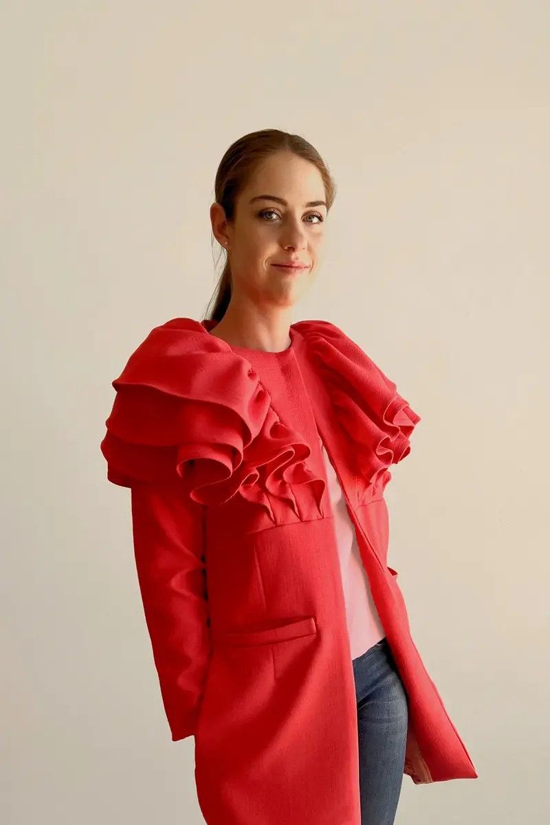 Pattern Sewciety Epic Ruffle Coat - Printed Copy Shop (+£7.00) 1
