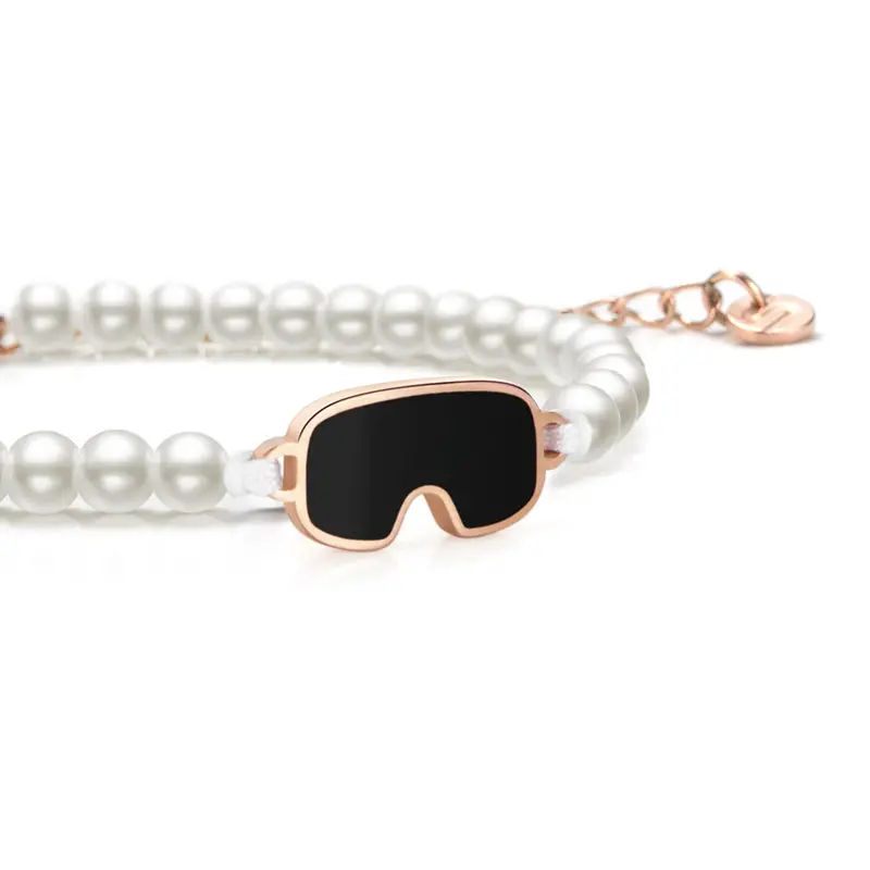 Pearl Powder Snow Chain Bracelet 1