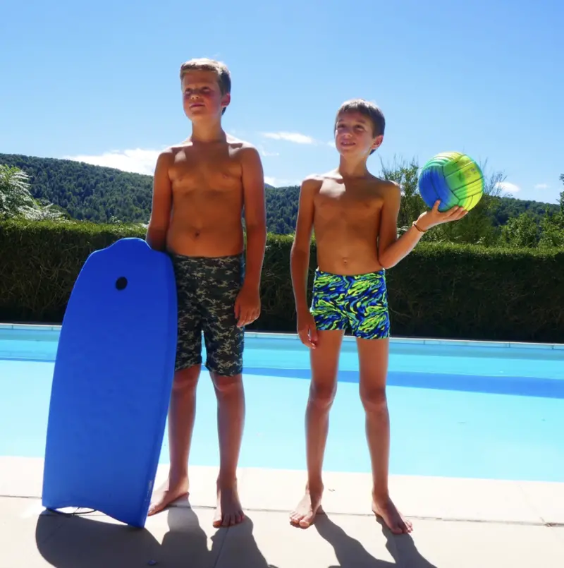 Petits D'om Largo Swim Shorts - Printed Copy Shop (+£7.00) 1
