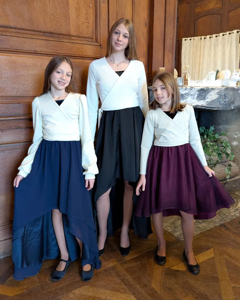Petits D'om Mazurka Wrap Sweater Or Cardigan 1
