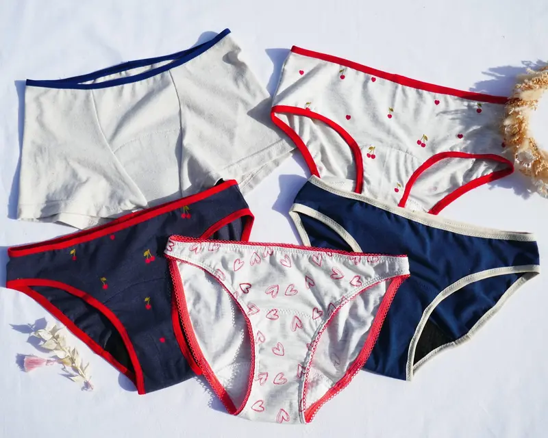 Petits D'om Muun Period Underwear - Printed Copy Shop (+£5.00) 1