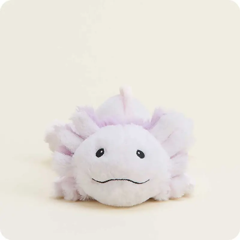 Pink Axolotl Warmies Junior 1