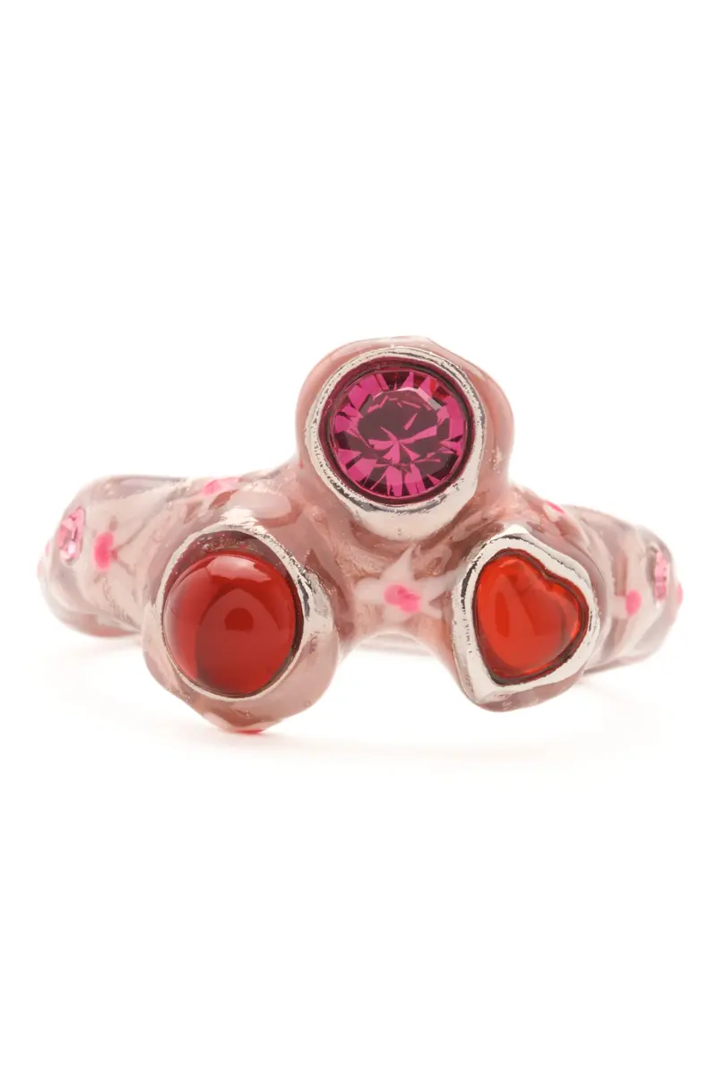 Pink Flowers Florence Ring 1