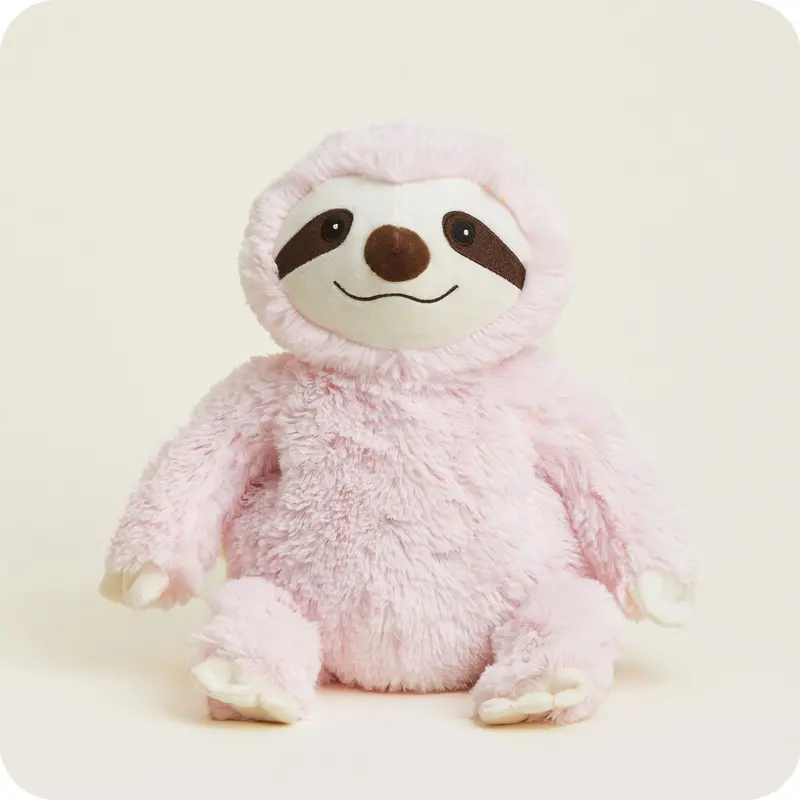 Pink Sloth Warmies 1