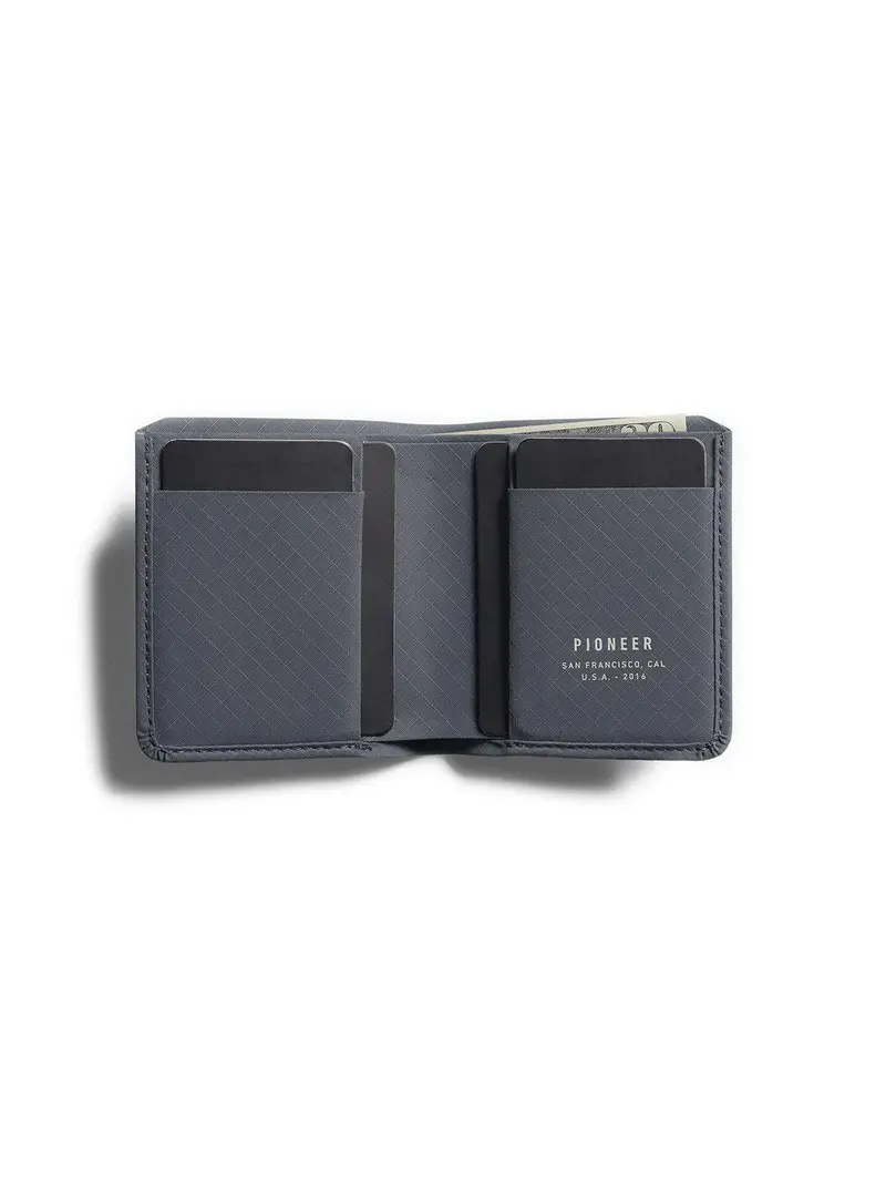 Pioneer Altitude Billfold Wallet 3Pn Slate 1