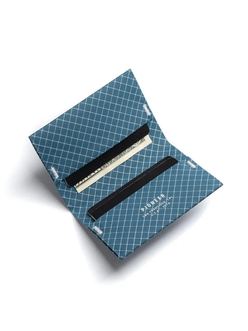 Pioneer Ion Bifold Wallet 10Xd Ripstop Blue 1