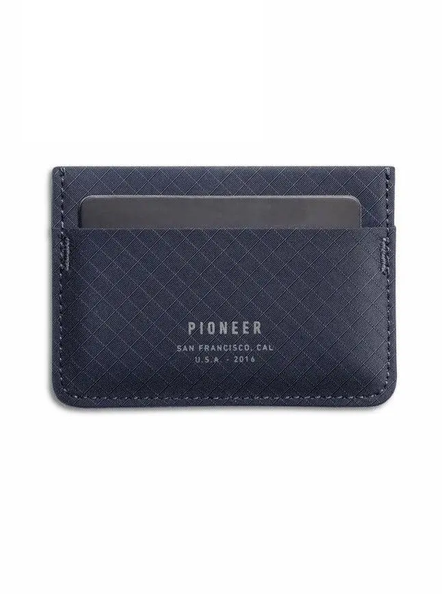 Pioneer Molecule Card Holder 3Pn Navy 1
