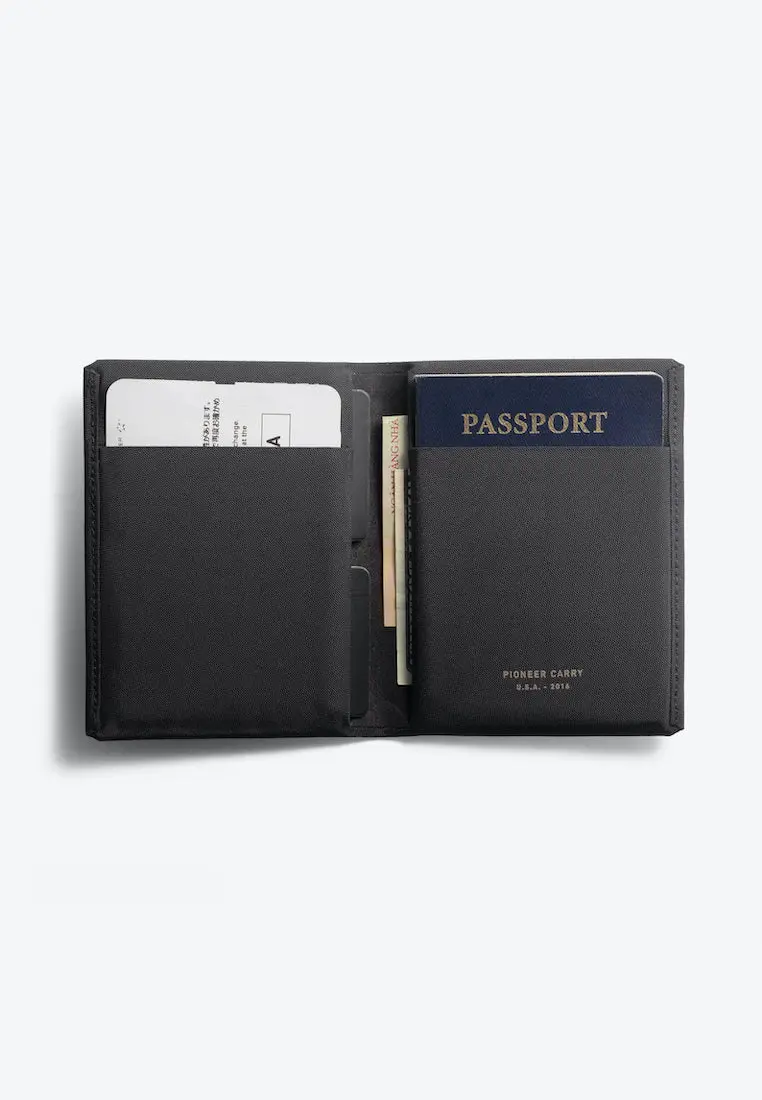 Pioneer Passport Wallet Baby Black Ballistic 1