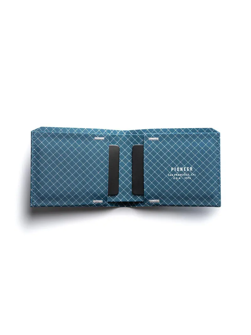 Pioneer The Flyfold Wallet 10Xd Ripstop Blue 1