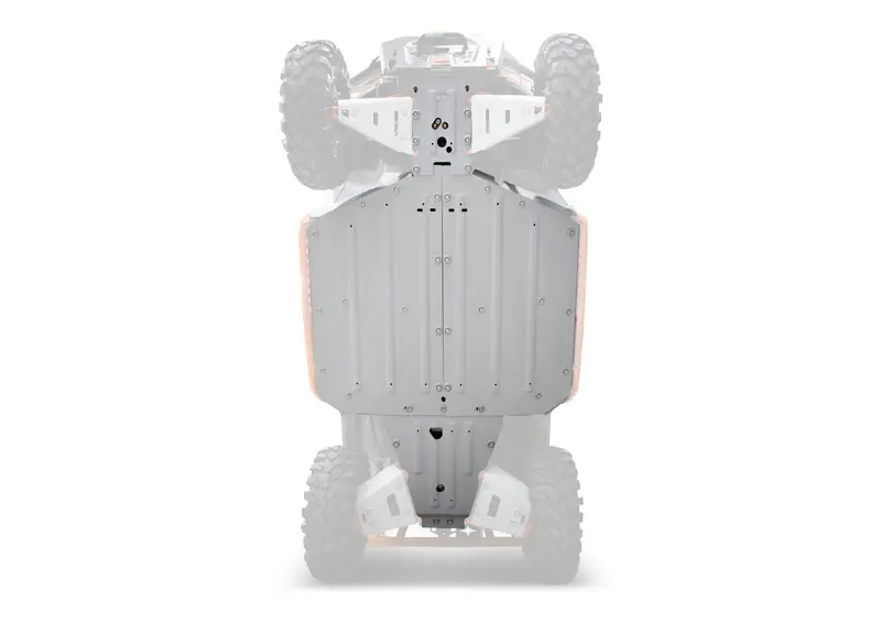 Polaris Ranger 1000 / 1000 Xp / Eps Alloy Central Skid Plate 1